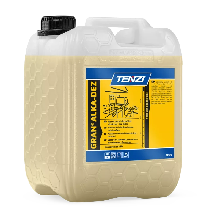 Tenzi Gran Alka Dez 5 l, koncentrat do mycia i dezynfekcji, kanister