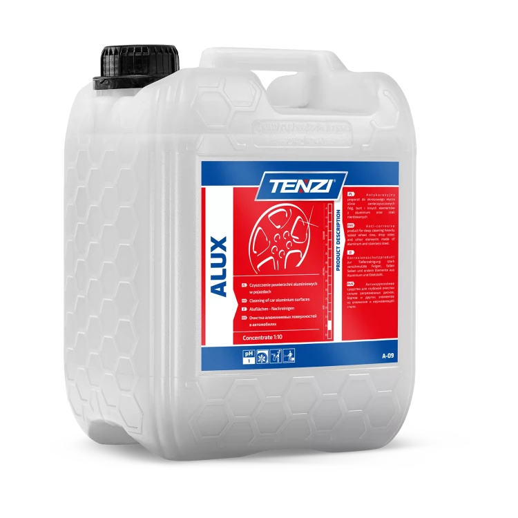 Tenzi Alux 20 l, kwaśny koncentrat do czyszczenia felg aluminiowych