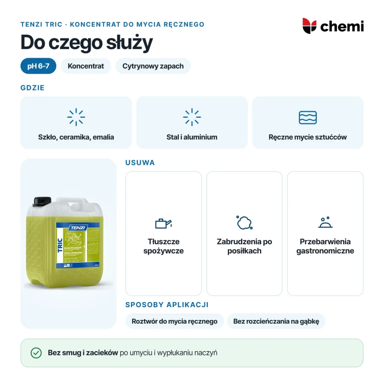 Tenzi Tric 5 l: Tenzi Tric: naczynia i sztućce ze szkła, ceramiki, emalii, stali i aluminium