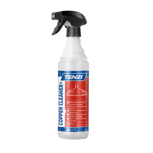 Tenzi Copper Cleaner + GT 0,6 l, butelka z rozpylaczem do czyszczenia miedzi, mosiądzu i brązu