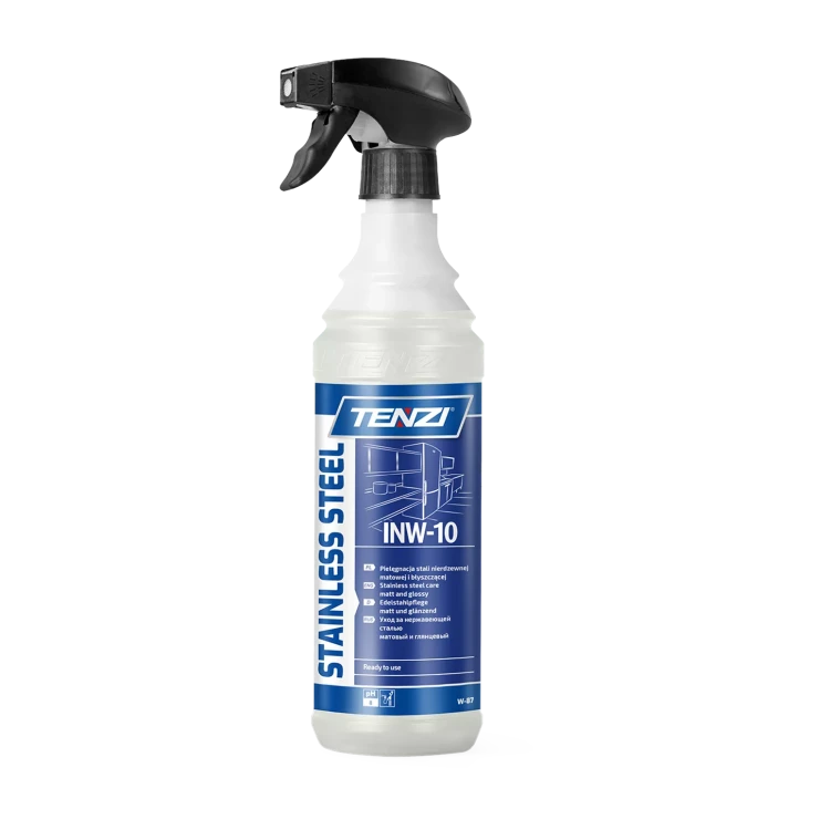 Tenzi INW-10 GT 0,6 l, preparat do pielęgnacji stali nierdzewnej, butelka z rozpylaczem