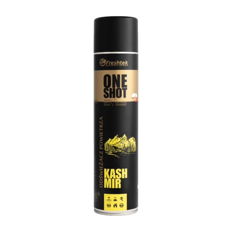 Freshtek ONE SHOT Kashmir Premium Line, odświeżacz powietrza, 600 ml