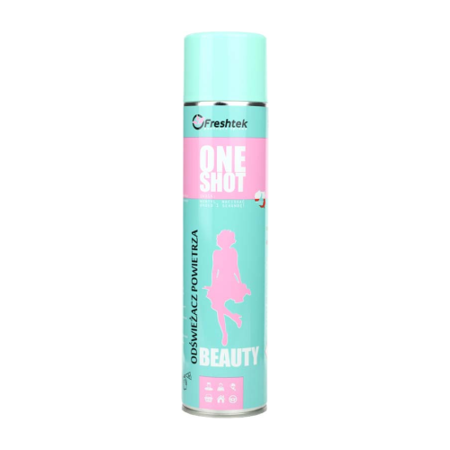 Freshtek ONE SHOT Beauty, odświeżacz powietrza w aerozolu, 600 ml