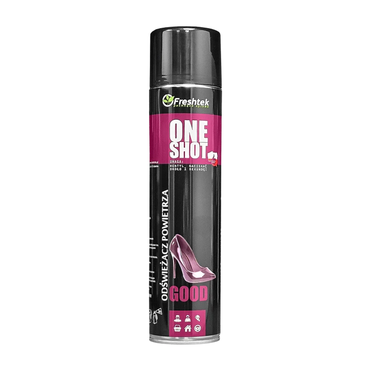 Freshtek ONE SHOT Good, perfumowany odświeżacz powietrza, 600 ml