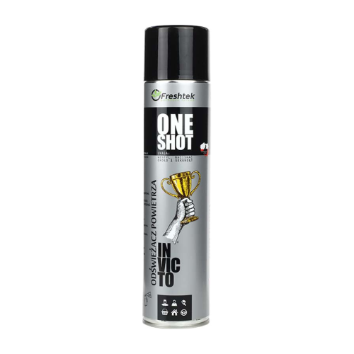 Freshtek ONE SHOT Invicto, neutralizator zapachu i odświeżacz powietrza, 600 ml