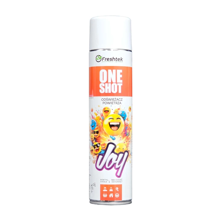 Freshtek ONE SHOT Joy, odświeżacz powietrza, 600 ml