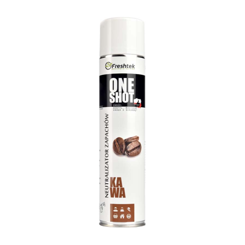 Freshtek ONE SHOT Kawa, neutralizator zapachu, 600 ml