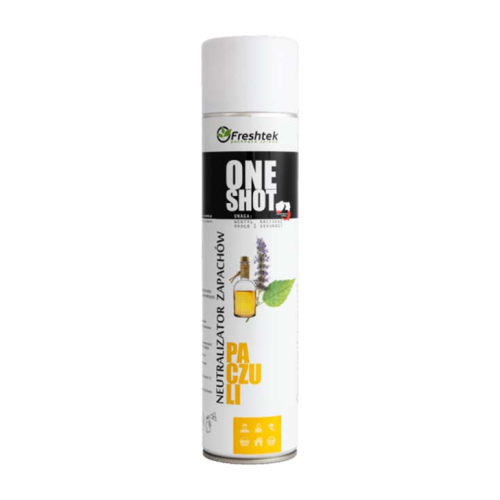 Freshtek ONE SHOT Paczuli, neutralizator zapachu, 0,6 l