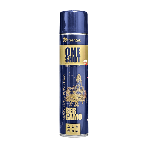 Freshtek ONE SHOT Bergamo, odświeżacz powietrza w aerozolu, 600 ml