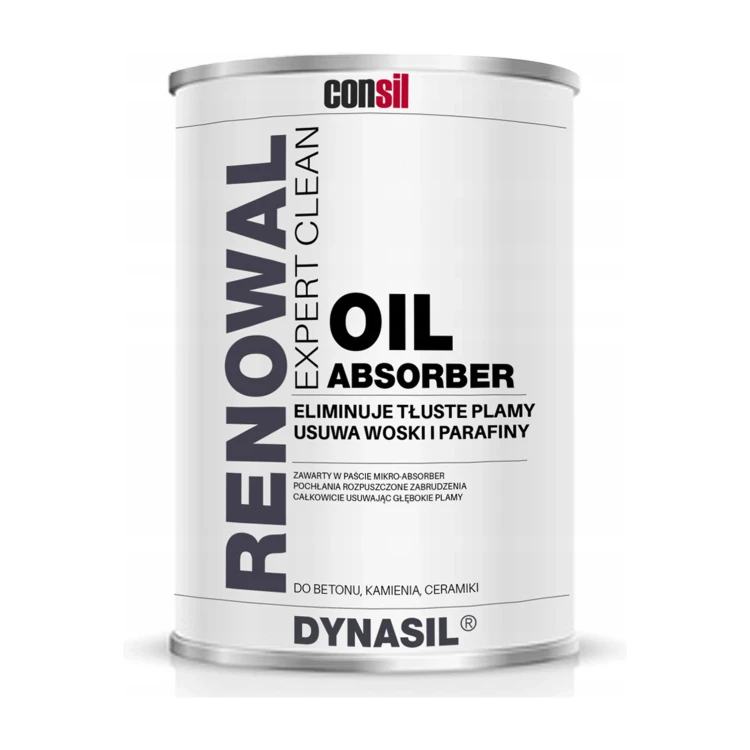 Dynasil Renowal Oil Absorber, pasta do usuwania plam z oleju z betonu i kamienia, wiaderko