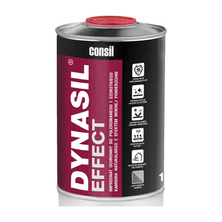 Dynasil Effect 1 l, impregnat do kamienia z efektem mokrego kamienia, puszka