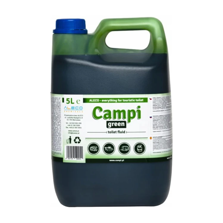 Campi Green, płyn do toalet turystycznych – 5 l