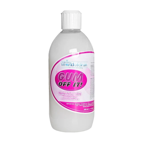 Solution World of Clean Gum Off It, środek do usuwania gumy do żucia – 0,5 l