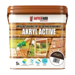 ImpreFarb Akryl Active Palisander – wodny impregnat koloryzujący do drewna – 5 l