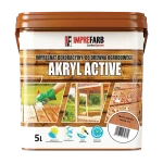 ImpreFarb Akryl Active Sosna – wodny impregnat koloryzujący do drewna – 5 l