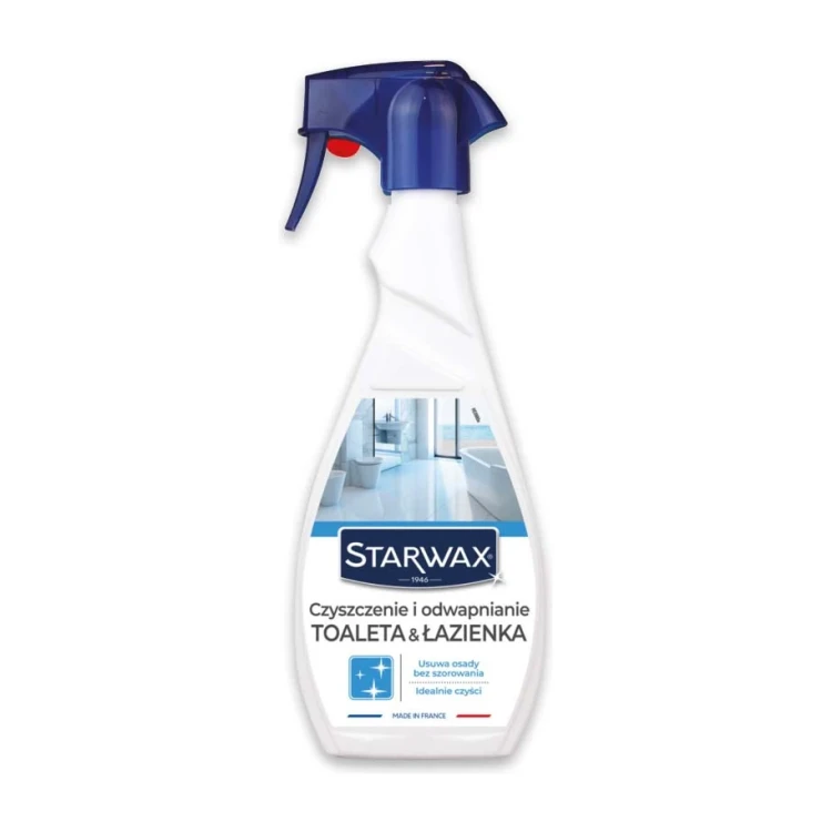 Starwax Toaleta & Łazienka – płyn do mycia łazienki i odwapniania – 0,5 l