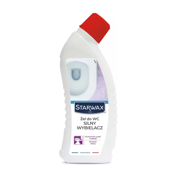 Starwax Żel do WC Silny Wybielacz – czyszczenie toalet – 0,75 l