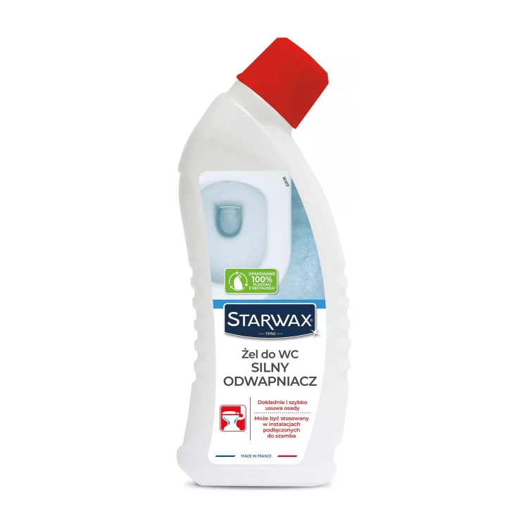 Starwax Silny odwapniacz – silny odkamieniacz do WC w żelu – 0,75 l