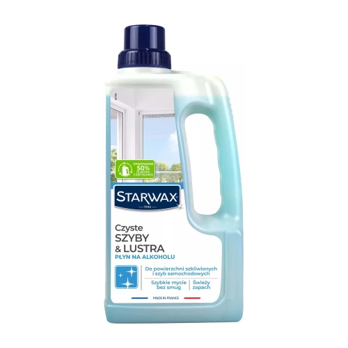 Starwax Czyste szyby i lustra – płyn do mycia szyb i luster – 1 l