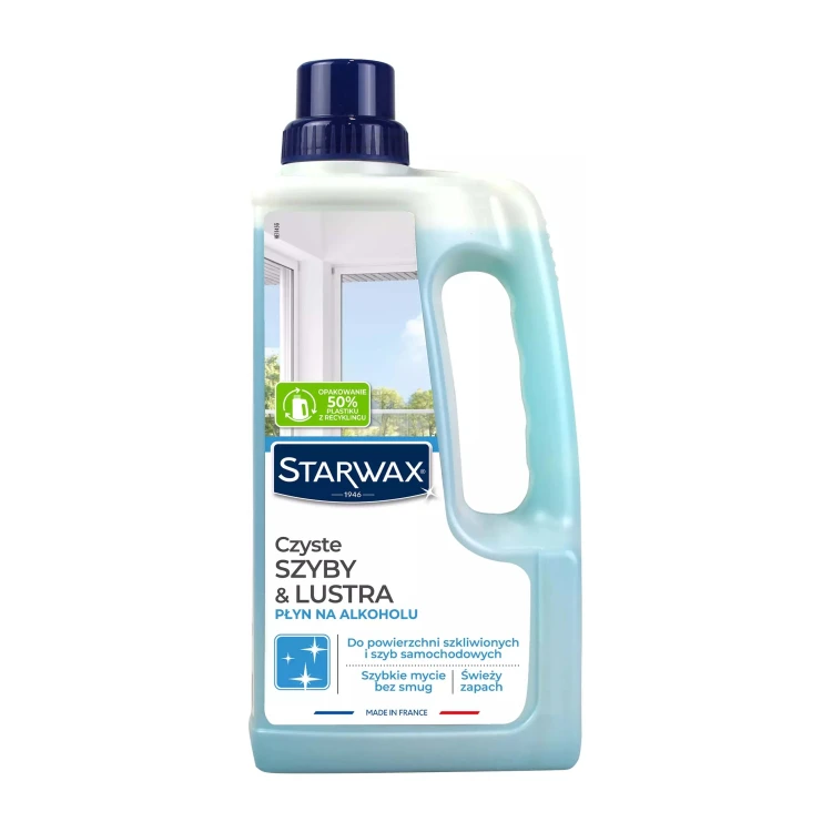 Starwax Czyste szyby i lustra – płyn do mycia szyb i luster – 1 l