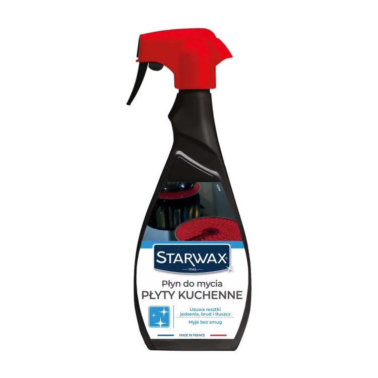 Starwax Płyty kuchenne – płyn do mycia płyt indukcyjnych i ceramicznych – 0,5 l