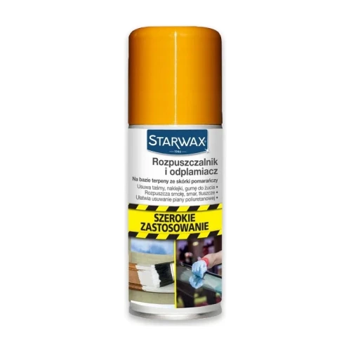 Starwax Rozpuszczalnik i odplamiacz – do kleju i tłustych plam – 0,1 l