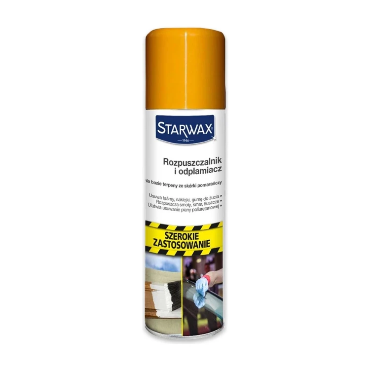 Starwax Rozpuszczalnik i odplamiacz – do kleju i tłustych plam – 0,3 l