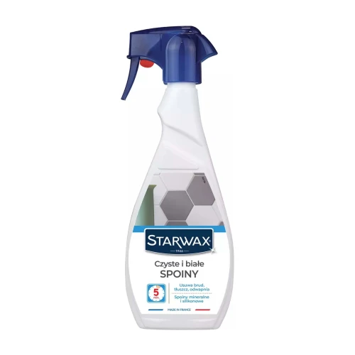 Starwax Czyste i białe spoiny – płyn do czyszczenia fug – 0,5 l