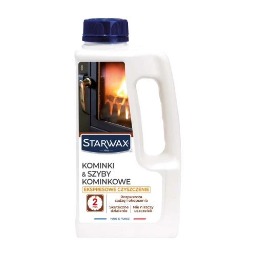 Starwax Kominki i szyby kominkowe - płyn do czyszczenia kominków - 1 l