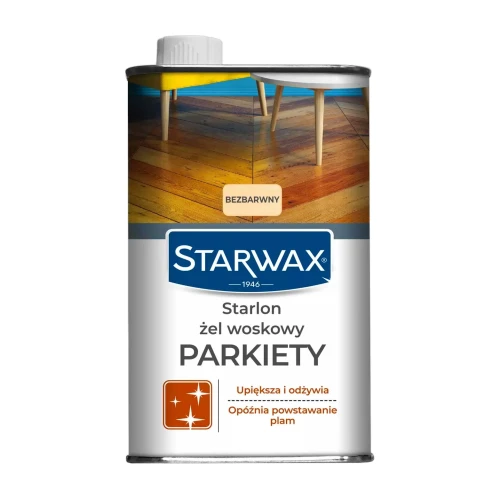 Starwax Starlon – bezbarwny wosk do drewna w żelu – 1 l