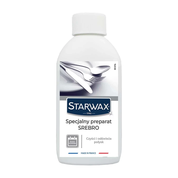 Starwax Specjalny preparat Srebro - płyn do czyszczenia srebra - 0,25 l