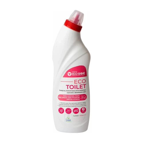 Eco Shine Eco Toilet 750 ml, żel do czyszczenia WC, butelka