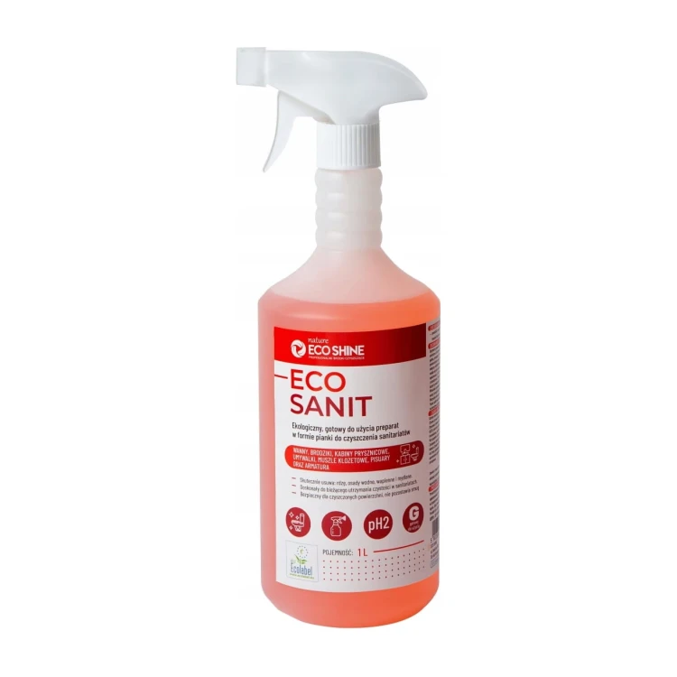 Pianka do czyszczenia sanitariatów Eco Shine Eco Sanit – 1 l