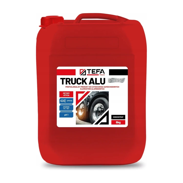Środek do czyszczenia aluminium TEFA Truck Alu Strong – 6 kg