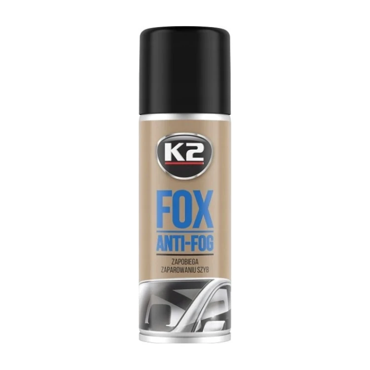 K2 FOX 150 ml, spray przeciw parowaniu szyb, puszka aerozolowa