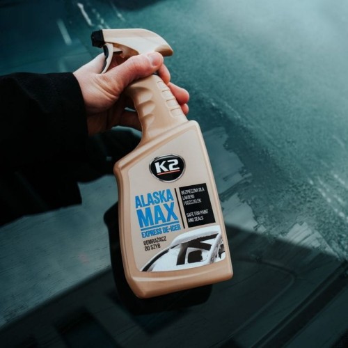 K2 Alaska Max – odmrażacz do szyb i lusterek – 0,7 l – zdjęcie 2