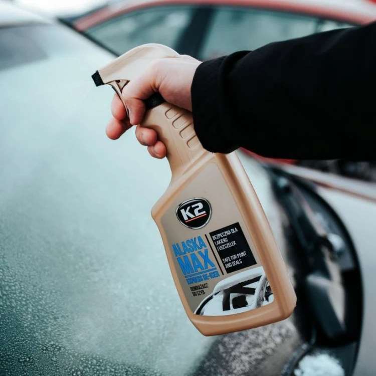 K2 Alaska Max – odmrażacz do szyb i lusterek – 0,7 l – zdjęcie 3