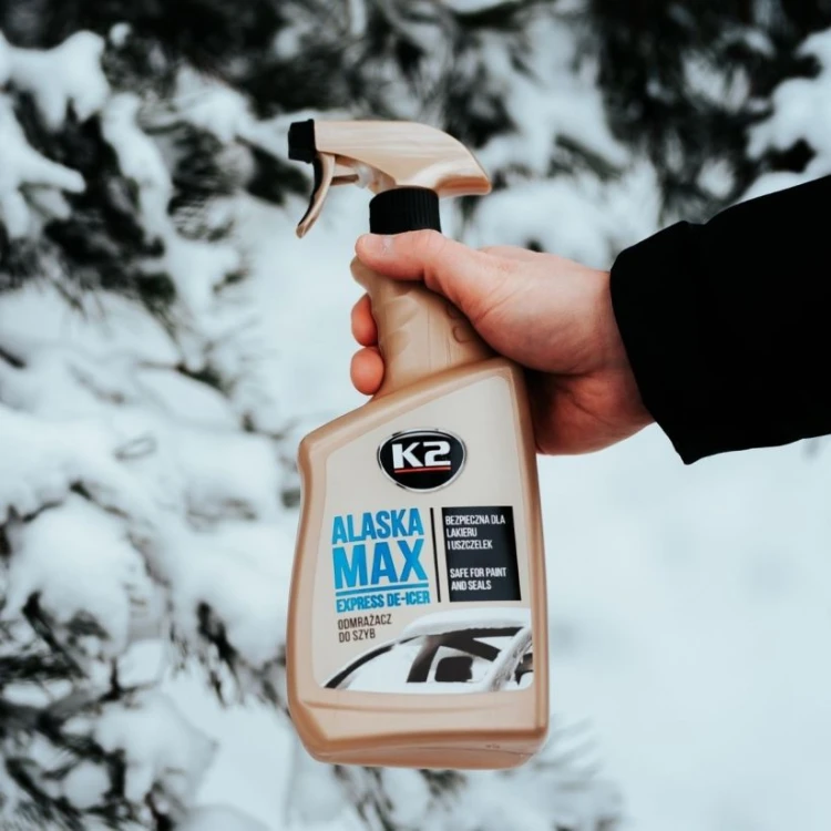 K2 Alaska Max – odmrażacz do szyb i lusterek – 0,7 l – zdjęcie 4