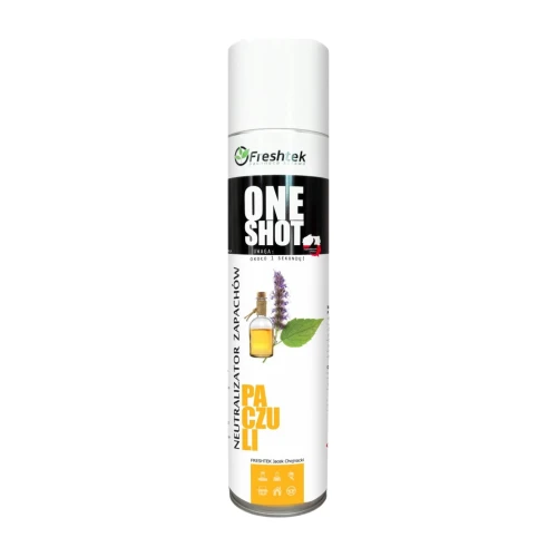 Freshtek ONE SHOT Paczuli, neutralizator zapachu, 0,6 l