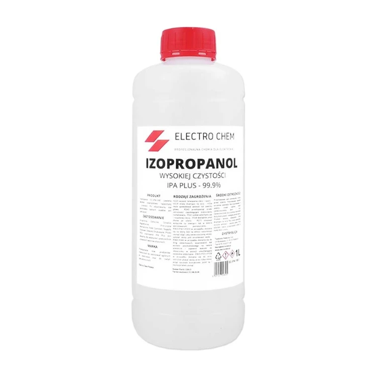 Alkohol izopropylowy IPA Plus 99,9% Electro Chem – butelka 1 l