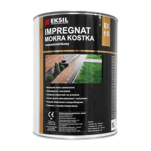Eksil EI 15 – impregnat do kostki brukowej Mokra Kostka – 5 l