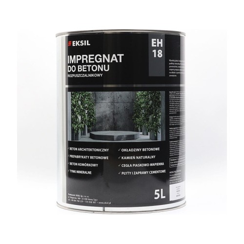 Eksil EH 18 – impregnat do betonu – 5 l
