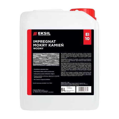 Impregnat do kamienia Eksil EI 10 Mokry Kamień – 5 l