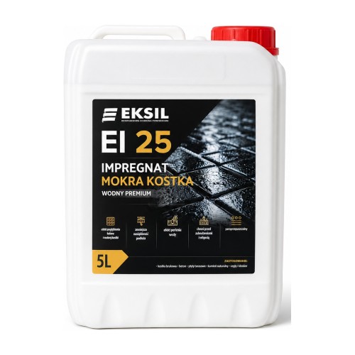 Eksil EI 25 – wodny impregnat z efektem mokrej kostki – 5 l