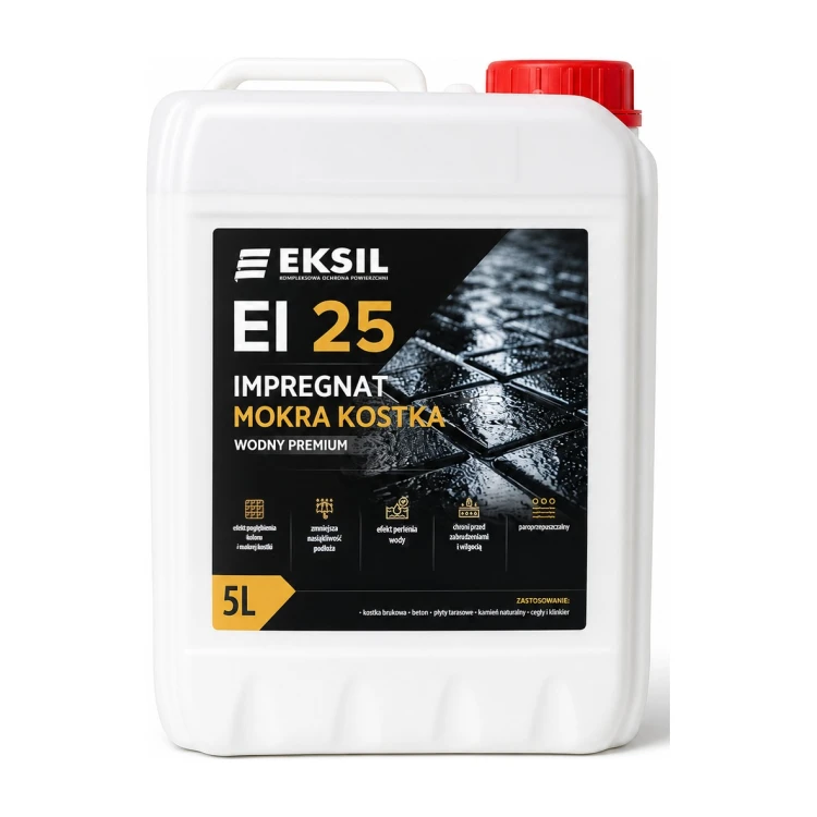 Eksil EI 25 – wodny impregnat z efektem mokrej kostki – 5 l