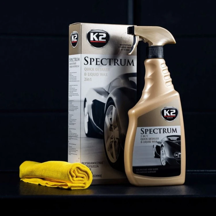 K2 Spectrum – wosk w płynie do nabłyszczania lakieru – 700 ml – zdjęcie 2