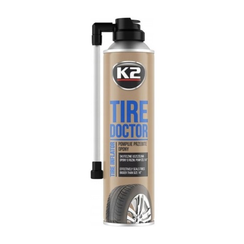 K2 Tire Doktor – koło zapasowe w sprayu – 500 ml