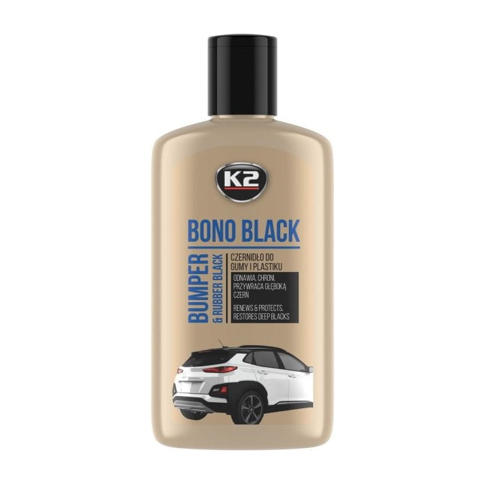 Czernidło do zderzaków i gumy K2 Bono Black – 500 ml