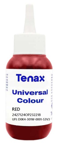 Tenax Universal Colour Czerwona – pasta koloryzująca do żywic – 75 ml – zdjęcie 2
