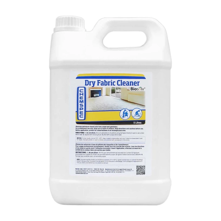 Chemspec Dry Fabric Cleaner – środek do czyszczenia tkanin na sucho – 5 l